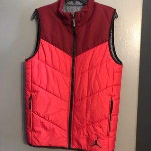 Air Jordan Nike Jumpman Reversible Full Zip Youth Boys Puffer Vest Jacket